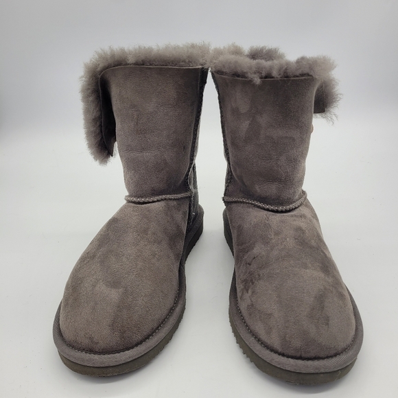 Cozie Steps Shoes Women's 6.5 Genuine Australian Sheepskin Toggle Short Boots - Picture 5 of 15